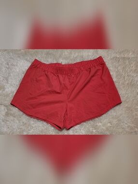 COLUMBIA PFG Women's Outdoor Short Hot Pink Elastic-Waist Comfort Shorts Sz.L